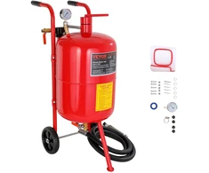 Smėliapūtis aparatas. 40 L talpa. keraminis antgalis. žarna 2.5 m. slėgis 60-110 PSI