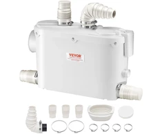 Smulkinimo siurblys vonios nuotekoms 500 W. pakėlimo aukštis 8 m. debitas 6600 l/val
