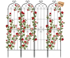 Sodo atramos (treliažai) augalams. 220x52.5 cm. 4 vnt.. metalinės