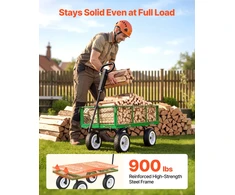 Sodo transportavimo vežimėlis plieno apkrova iki 4082 kg