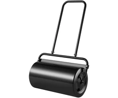 Sodo volas. talpa apie 46 l. pripildomas smėliu arba vandeniu. plieno. su ergonomiška U formos rankena. vejai lyginti