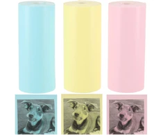 Spalvotos terminės etiketės mini spausdintuvui BERIMAX 3VL-1XN 57 mm x 3m, 3 vnt.