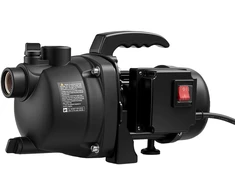 Srautinis siurblys negiliems šuliniams. 800 W. PP korpusas. maksimalus srautas 3300 l/h. kėlimo aukštis 8 m