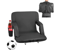 Stadiono kėdės pagalvė su reguliuojamu atlošu. plotis 584 mm
