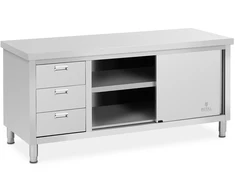 Stalas su spinta ir 3 stalčiais 180 x 70 x 85 cm