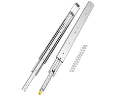 Stalčių bėgelių pora, pilnas ištraukimas, ilgis 1016 mm (40"), apkrova 226,8kg