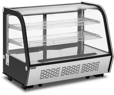 Stiklinė šaldymo vitrina su 3 lygiais 160 l