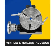 Sukamasis staliukas HV8 200mm horizontalus/vertikalus su dalijimo plokšte