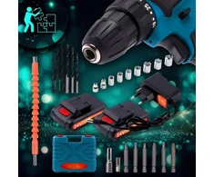 Suktuvas-gręžtuvas DrillMaster DM3 BERIMAX akumuliatorinis