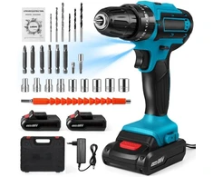 Suktuvas-gręžtuvas DrillMaster DM3 BERIMAX akumuliatorinis