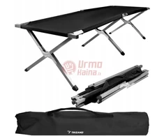 Sulankstoma turistinė stovyklavimo lova TR02 189x70x43 cm + dėklas