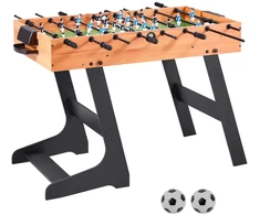Sulankstomas stalo futbolo stalas. standartinis 1065 mm. su 2 kamuoliukais
