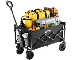 Sulankstomas vežimėlis 120 L apkrova 102 kg lauko darbams