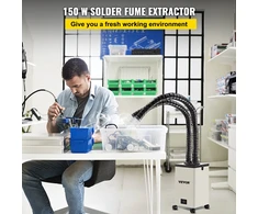 Suvirinimo dūmų ištraukimo įrenginys 150W 3 pakopų filtras