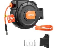 Suvyniojama oro žarnos ritė 30 m PVC