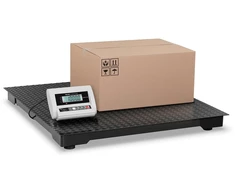 Svarstyklės Platforminės svarstyklės su akumuliatoriumi 1000 kg/500g