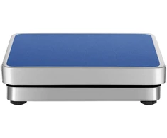 Svarstyklės Platforminės svarstyklės WiFi 100 kg / 0,01 g, sidabro/mėlyna