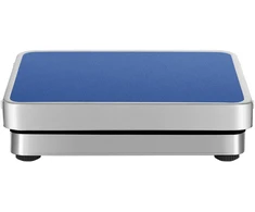 Svarstyklės Platforminės svarstyklės WiFi 100 kg / 001 g sidabro/mėlyna