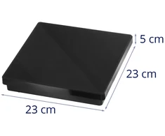 Svarstyklės Tikslios pašto svarstyklės iki 100 kg su LCD ekranu