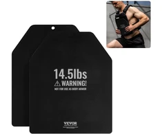 Svorio diskų rinkinys apkrautai liemenei (2x6,59 kg), treniruotėms ir bėgimui