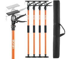 Teleskopinės atramos strypai 4 vnt. 116-290 cm apkrova iki 70 kg