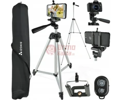 Teleskopinis trikojis stovas telefonui MK1 133 cm