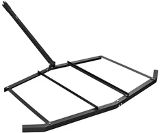 Tempiamas grėblys 1830 mm Q235 plieno su kabliu ATV/UTV traktoriams