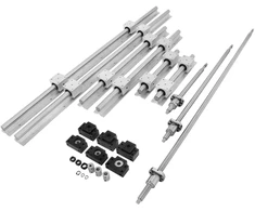 Tiesiaeigis kreipiantysis SBR20 600-1000mm su 3 rutuliniais sriegiais