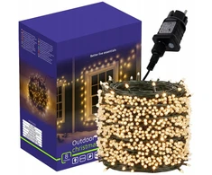 Tiesinė girlianda LightWarm LW500 BERIMAX 500 LED, 35 m, šilta balta
