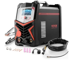 TIG suvirinimo aparatas 200A TIG AC/DC/impulsinis LED ekranas