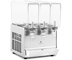 Trijų skyrių gėrimų dozatorius su aušinimu 3 x 10 l 320 W