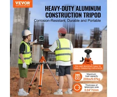 Trikojo stovas lazeriniam nivelyrui reguliuojamas aukštis 1145-2905mm
