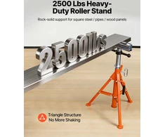 TV staliukas Sulankstomas ritininis vamzdžių stovas. apkrova iki 1134 kg. aukštis 700-1320 mm