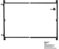 Tvoros vartų rėmo konstravimo rinkinys. plotis 915-1524 mm. aukštis 1829-2134 mm