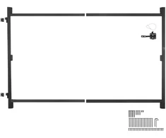 Tvoros vartų rėmo konstravimo rinkinys. plotis 1016-1829 mm. aukštis 1219-1524 mm