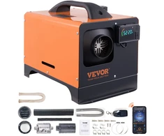 Universalus dyzelinis oro šildytuvas 12V 5-8kW. reguliuojama temperatūra 8-36°C. Bluetooth valdymas. automobiliams