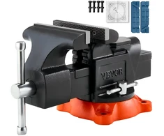 Universalus spaustuvas maks. atvėrimas 127mm 360° besisukantis pagrindas