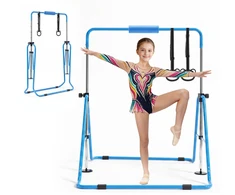 Vaikiška gimnastikos skersinė. apkrova 63.5kg. 1500x1080x1350 mm. 3-8 metų vaikams. mėlyna