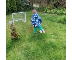 Vaikiški futbolo vartai + kamuolys ir pompa 120x40x80 cm FV01