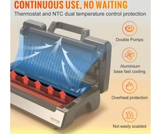 Vakuuminio pakavimo aparatas 130 W