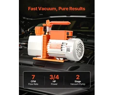 Vakuuminis siurblys 7 CFM (198 l/min), dviejų pakopų, HVAC/automobilių sistemoms