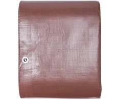Vandeniui atspari plastikinė danga 609.6x1219.2 cm. 16 mil storio. ruda