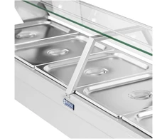 Vandens šildytuvas 2200W 30L + 5x GN1/2 indai nerūdijantis plienas