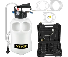 Variklio alyvos ištraukimo siurblys. 10 L. su 14 adapterių. alyvos keitimui