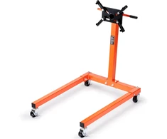 Variklio stovas dirbtuvėms. keliamoji galia 590 kg. ant ratukų su stabdžiais. 360° sukimasis