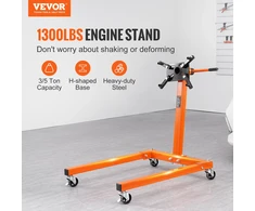 Variklio stovas dirbtuvėms. keliamoji galia 590 kg. ant ratukų su stabdžiais. 360° sukimasis