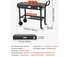 Virtuvės ir maitinimo įranga 787 x 432 mm