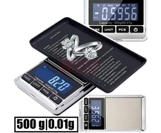 Virtuvinės svarstyklės Graminės juvelyrinės svarstyklės 500-001g 7117