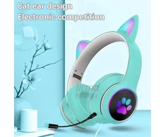 Žaidimų ausinės Cat Ears RGB A2