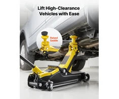 Žemo profilio grindinis keltuvas 25T vienas stūmoklis pakelta sėdyne aukštis 85-350 mm